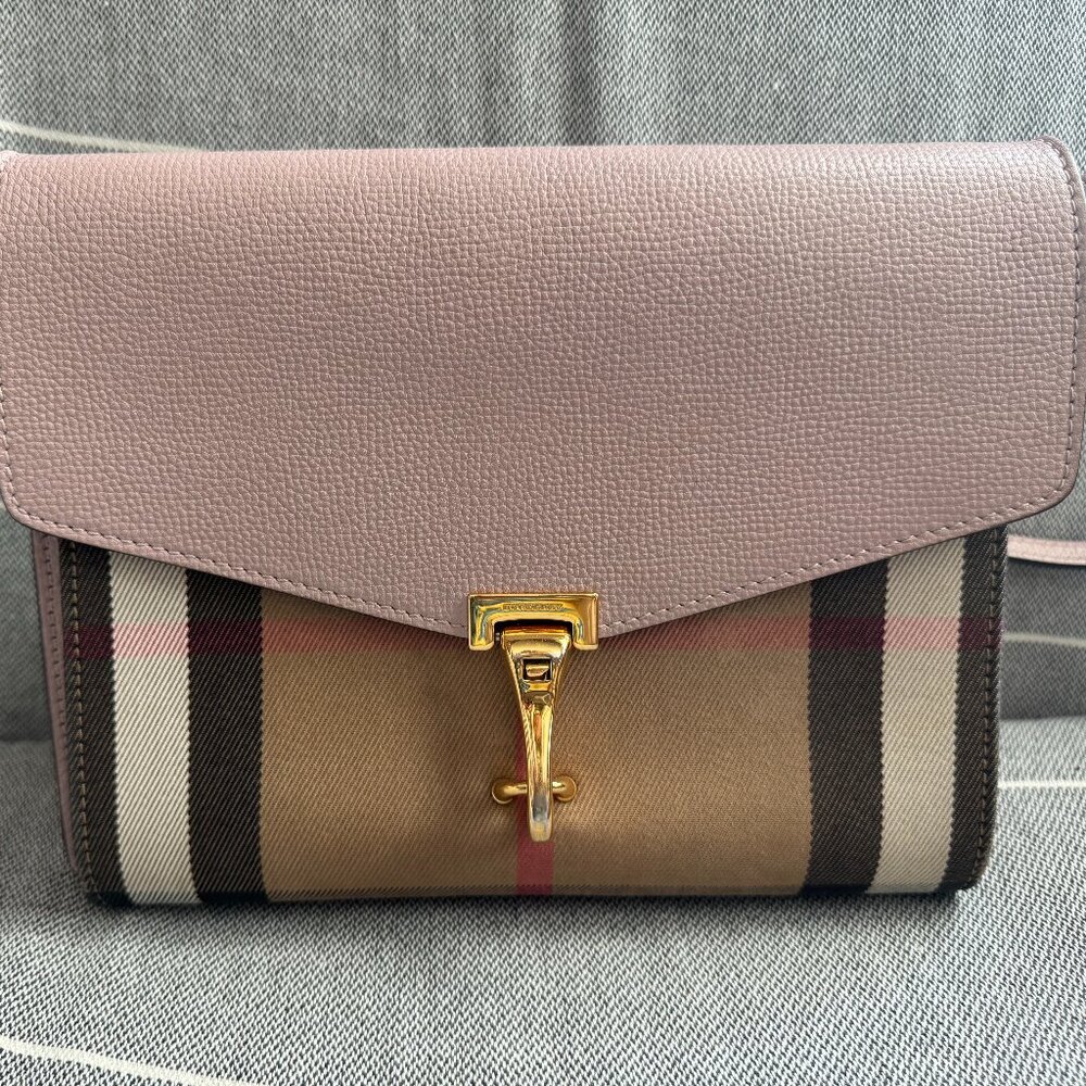 Burberry Macken House Check Small Crossbody